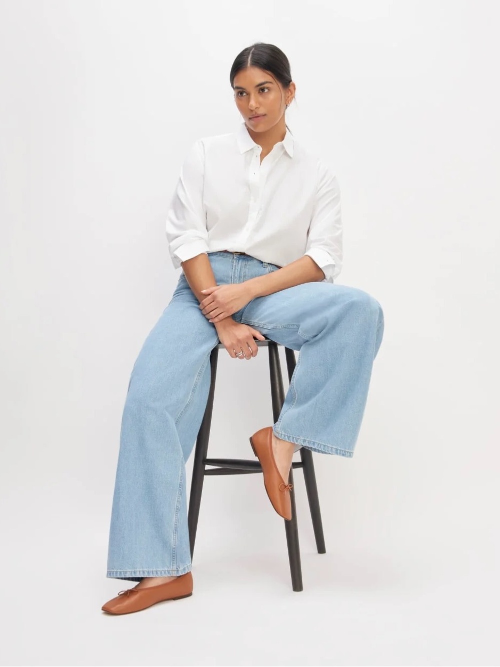 Everlane The Day Ballet Flat in Toasted Almond - size 6